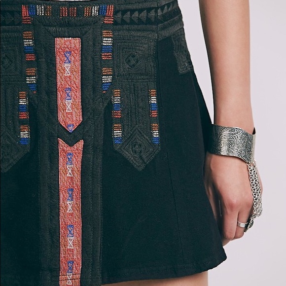 Free People New Romantics Tribal Cheer Skirt - Picture 3 of 5